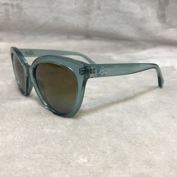 Ralph Lauren RA 5260 5803 / TZ 140 Clear Gray Frame Polarized Sunglasses & Case - Picture 13 of 16